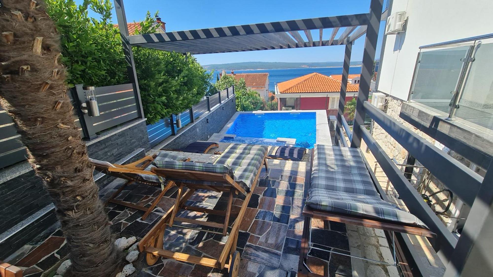 Apartments Blazevic, Heated Pool&Jacuzzi Dramalj Exterior foto